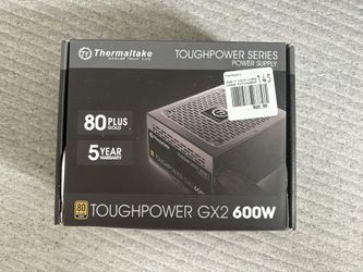 Thermaltake 80 Plus Gold Toughpower GX2 600W New Box Not Used Before