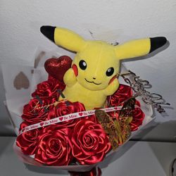 Picachu Roses Bouquet 