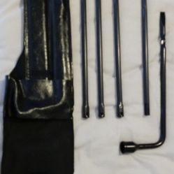 Kit de herramientas de repuesto para llave de neumático con bolsa para toyota tundra, Dodge Ram 1500 Jeap 2002-2015