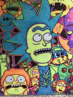 Rick and morty canvas. 🤙🏼🎨