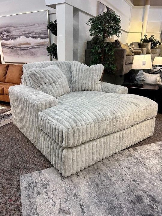 New Plush Chaises And Sectionals