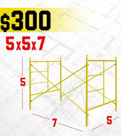 Scaffold  5x5x7