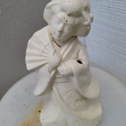 Suebiro Ceramic China Doll Planter 