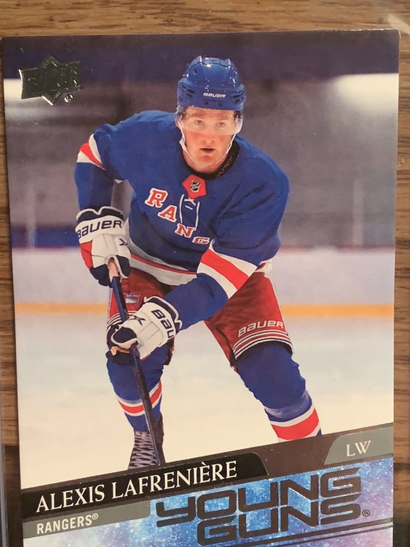 Alexis Lafreniere Young guns- Upper Deck Collectible
