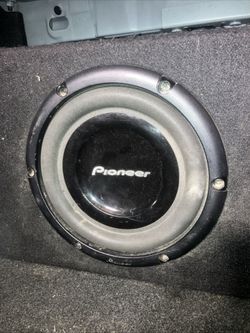 Pioneer Champion Series 10” Subwoofer In Bassworx Ported Wedge Box
