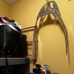 Chrome Motorcycle Luggage Rack