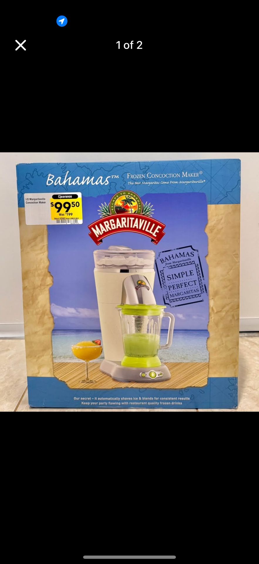 🆕Margaritaville Bahamas Frozen Concoction Maker – New in Box