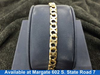 Bracelet - Yellow Gold 14k (.585) 15.7 grams 9 inch