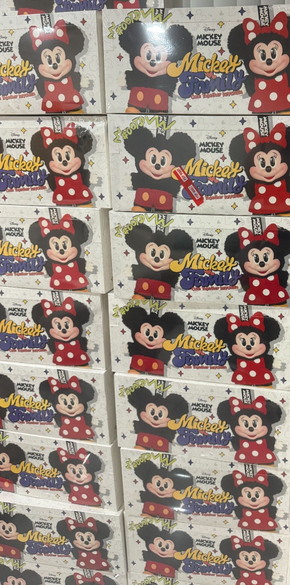Disney Mickey Family Keychains