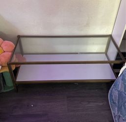 gold coffee table