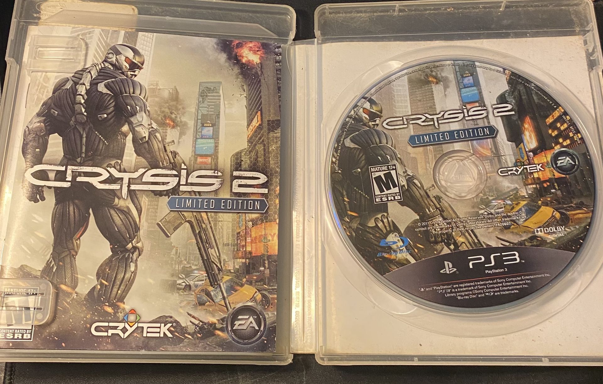 Crysis 2: Limited Edition (PS3) – Complete with Manual & Code – Disc Great, Case Wor