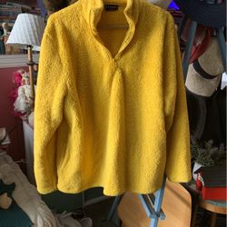 Yellow Sweater (size XL)