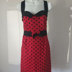 Red Polka Dot Dress