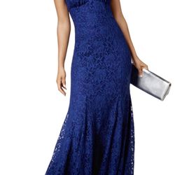 Formal Dress Size 8 Mermaid Style Lace Maxi NEW Prom Gowns Mother of the Bride Bridesmaid Evening Dress