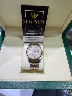Rolex Datejust Two-Tone Watch 36mm
