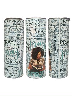 Pray about It Tumbler