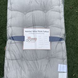 Rainha - Ultra Thick Tufted College Headboard - Gray