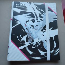 White Flare Card Binder