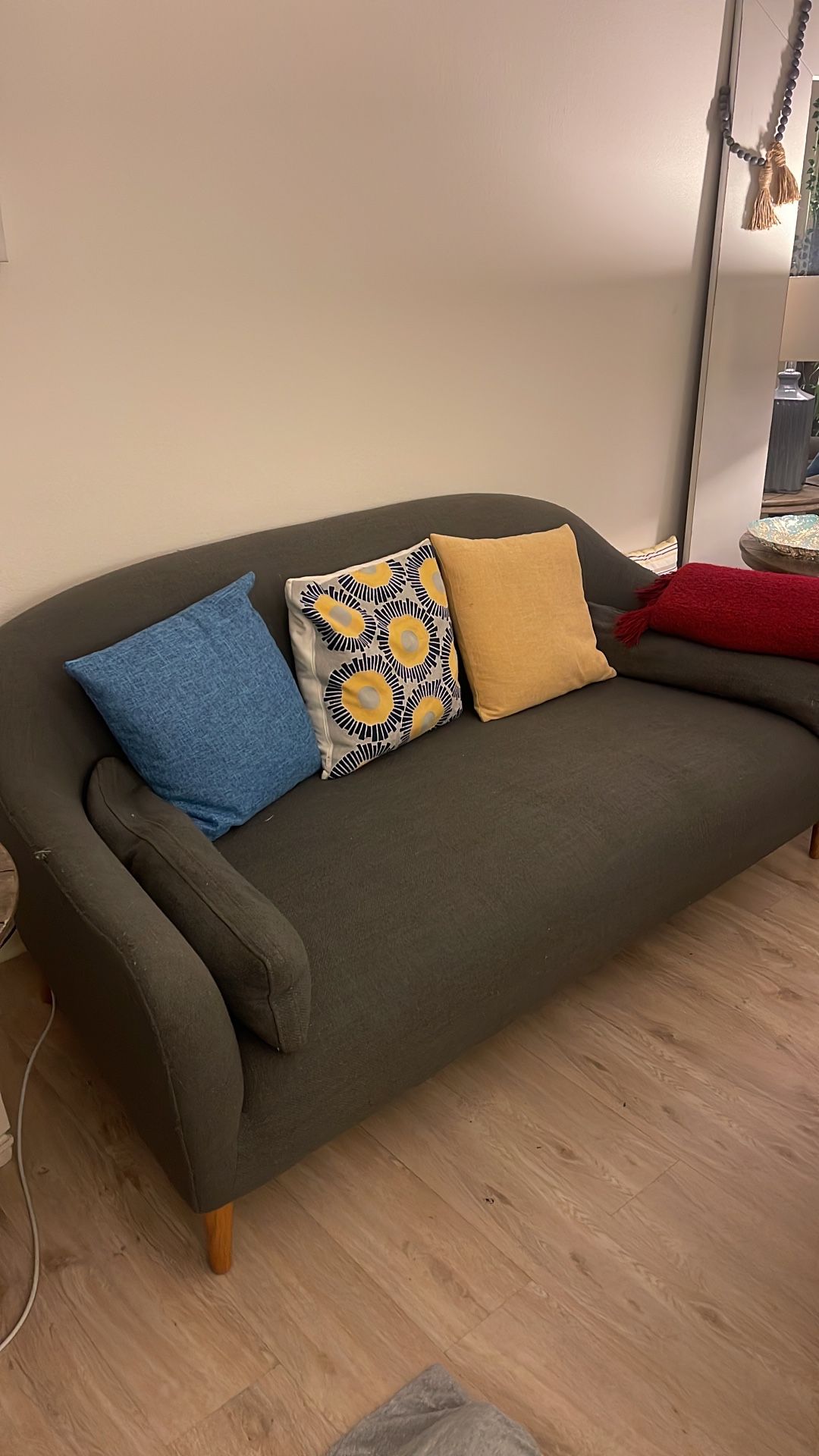 Set Of Two Crate & Barrel Sofas