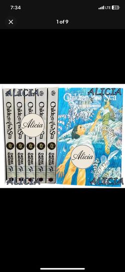 Children of the sea manga 1-5 end of full set English version
