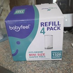 Dekor mini diaper pail refills