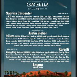 Coachella Music festival ticket 