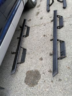 Running boards step side