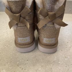 Glitter Gold Uggs
