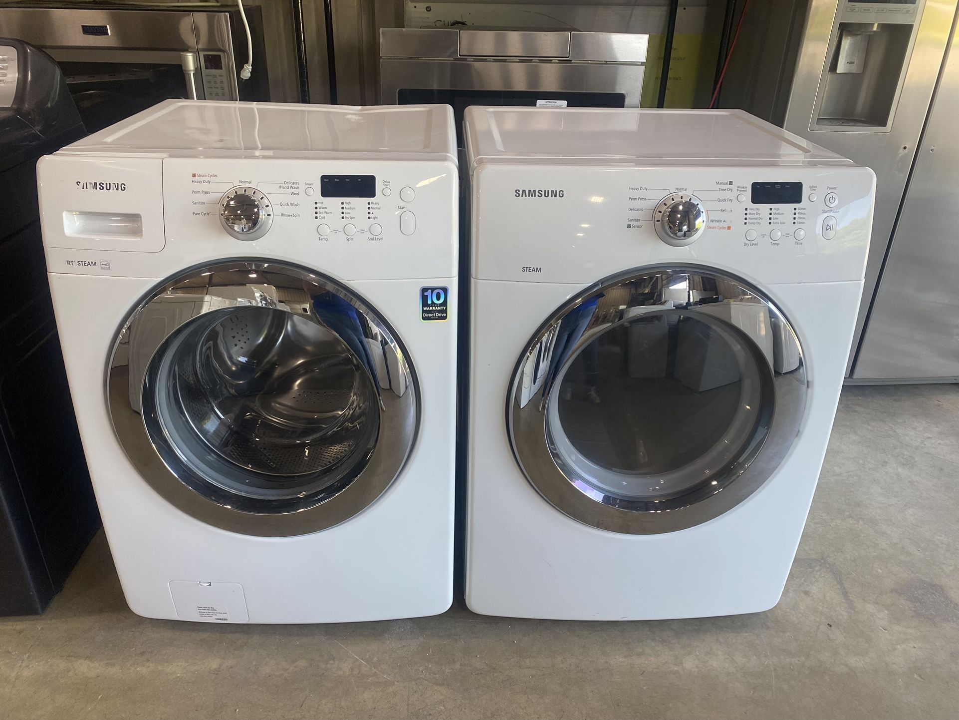 SAMSUNG WASHER & DRYER SET