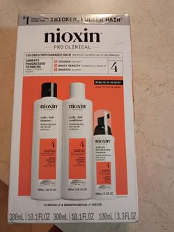 Nioxin hair treatment
