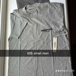 Essentials Shirt Small Mens 