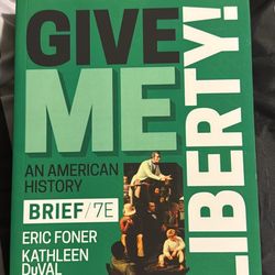Give Me Liberty College Textbook