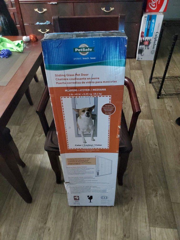 Sliding Glass Pet Door