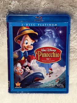Pinocchio 70th Anniversary Blu-ray 2-Disc Platinum