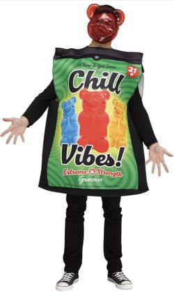 Gummy Cannabis Candy Adult Costume