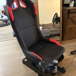 DIWANGUS Racing Simulator Cockpit Racing Wheel Stand with Seat Gaming Chair Sim Racing Cockpit