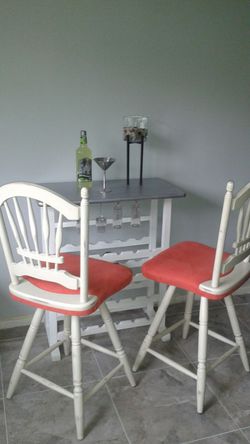 Swirel bar stools sey of 2