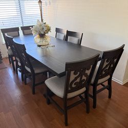 Hacienda Dining Table Set (Almost New)