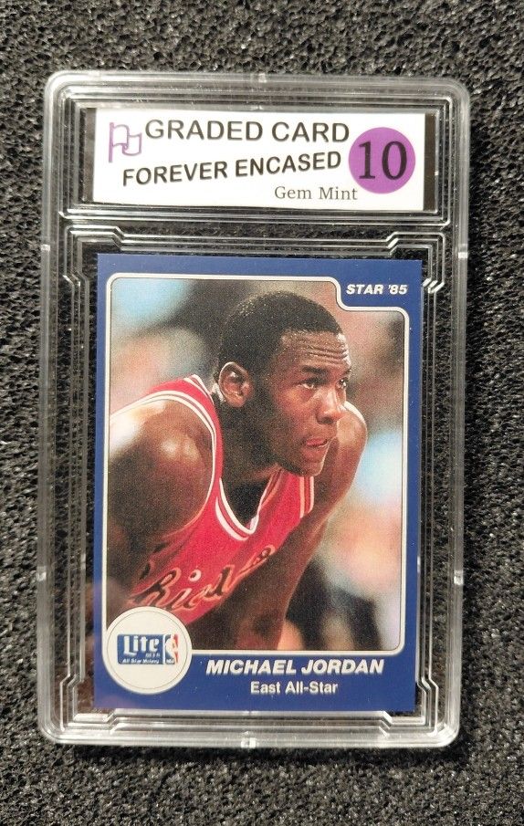 Michael Jordan Chicago Bulls Lite Beer Promo Basketball Rookie Card Limited Edition Rare