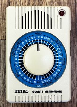 SEIKO SQM-358 QUARTZ METRONOME (VINTAGE)