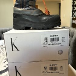 Snow/rain Boots For Kids Big Kids Size 1 & 2