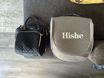 Baby diaper bag and travel bassinet