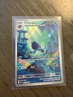 Tirtouga full art Pokemon card