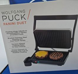 NEW Wolfgang Puck Panini Duet