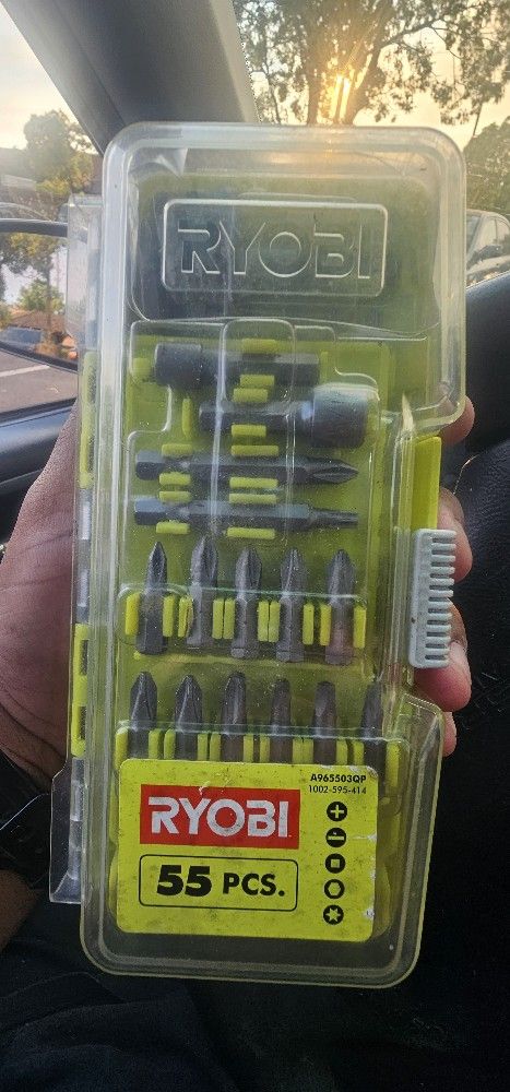 Ryobi 55 PCS. Bits