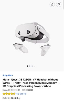 Meta Quest 3S 128GB