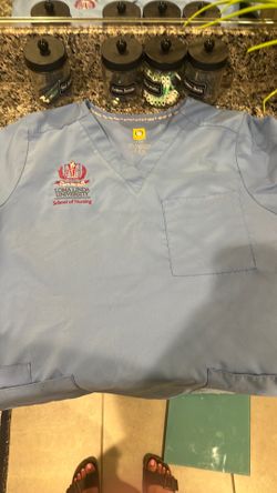 LLU scrub top