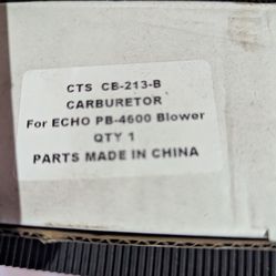 Carburetor and head and cylinder gaskets and pin