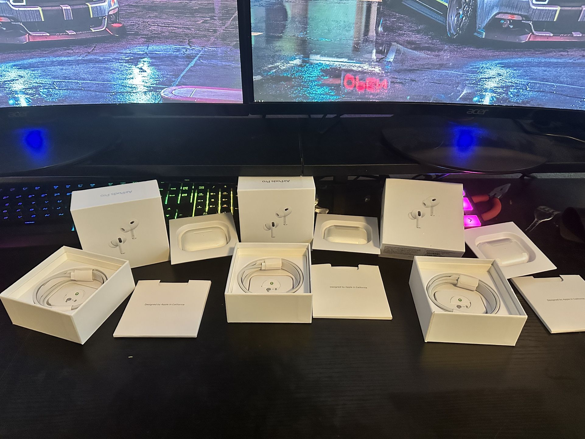 3 AirPod Pro’s (2nd GEN)