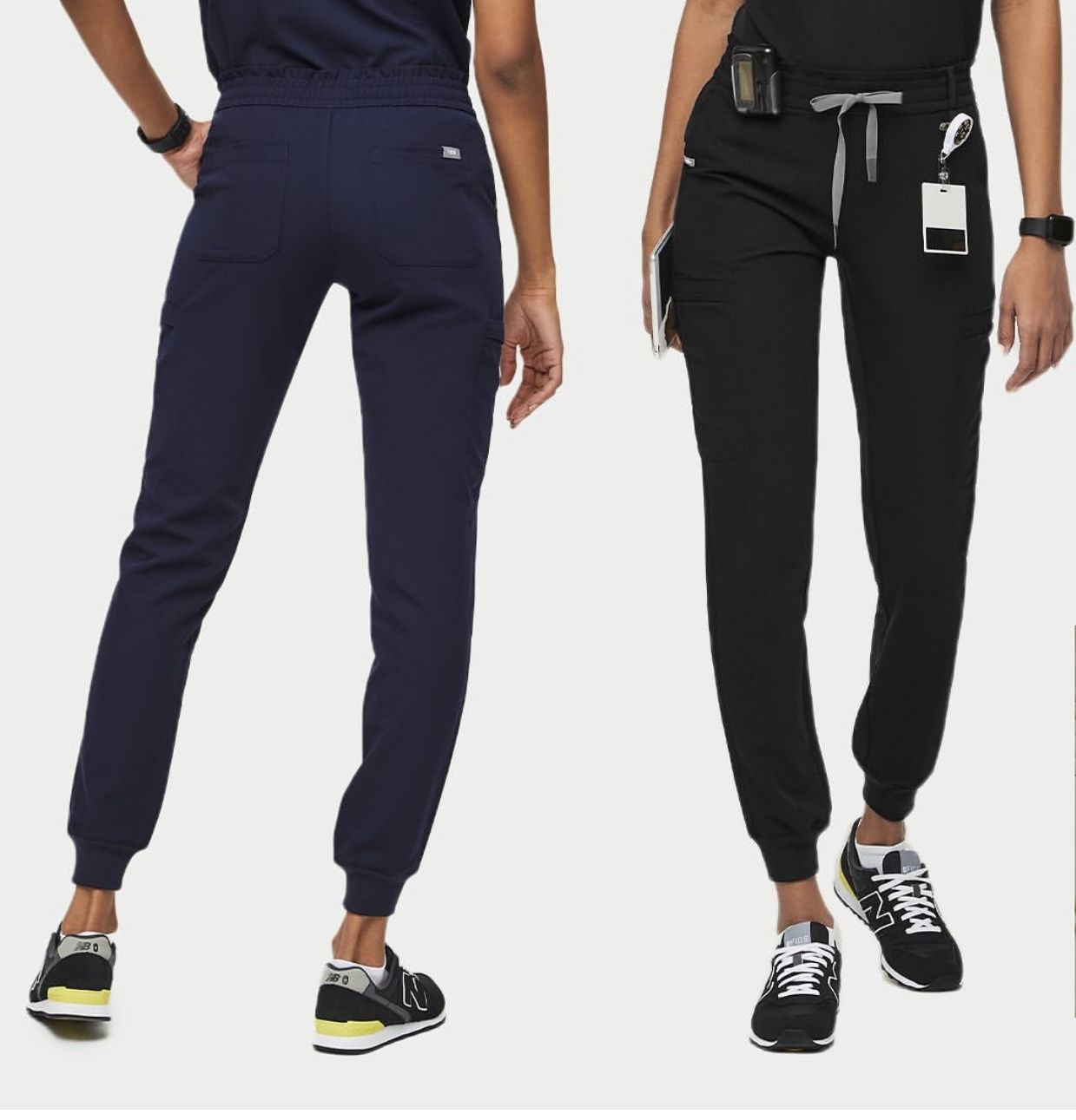 Navy Figs Pants (Style: Leasage)